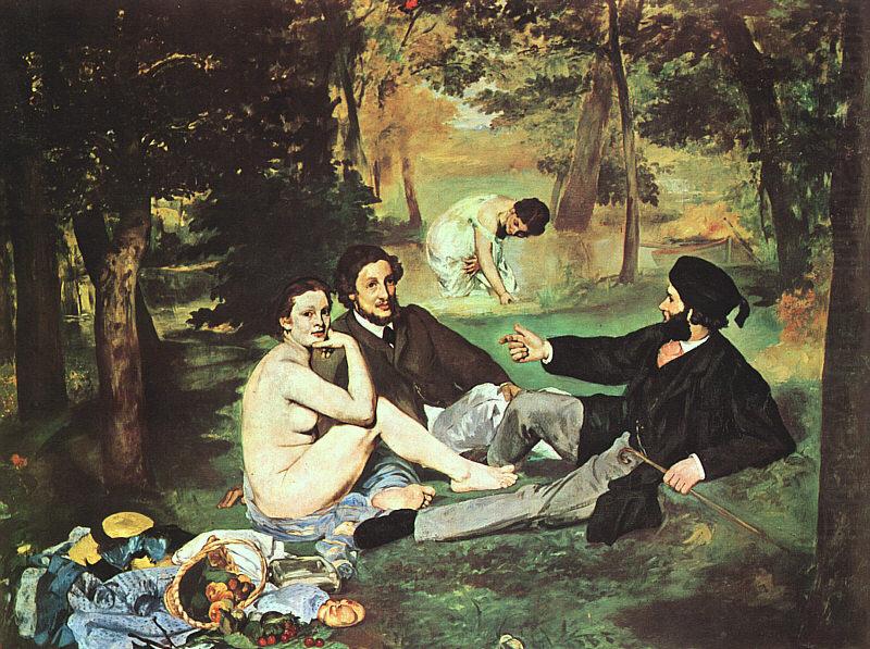 Luncheon on the Grass, Edouard Manet